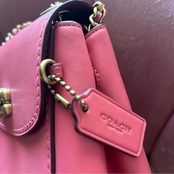 Pink Coach Parker convertible backpack - Picture 3 of 7